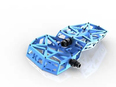 Bike Pedals Free 3D model
