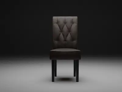 Dinning Chair Free 3D model