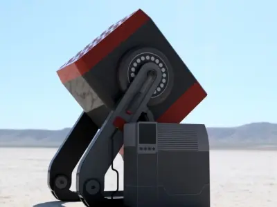 Anti air 01 3D model