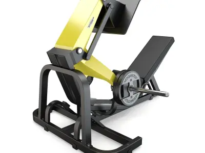 Technogym - Plate Loaded - Leg Press 3D model