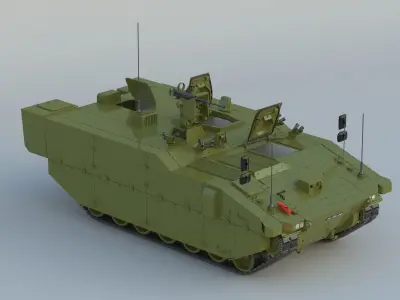 Ares Armoured Vehicle 3D model