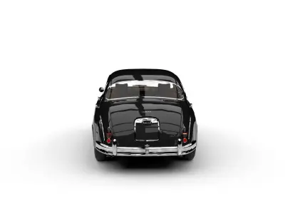  Jaguar MK2 -1962 Free 3D model