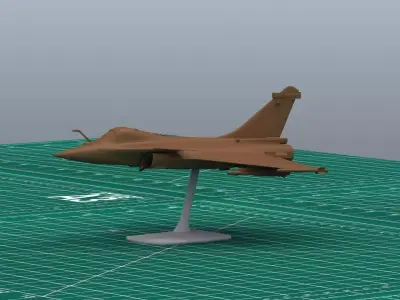 RafaleC 3D Print Model Aircraft 3D print model