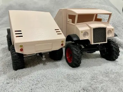 Gun Tractor for FCX24 3D print model