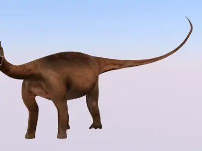 Saltasaurus dinosaur Free 3D model
