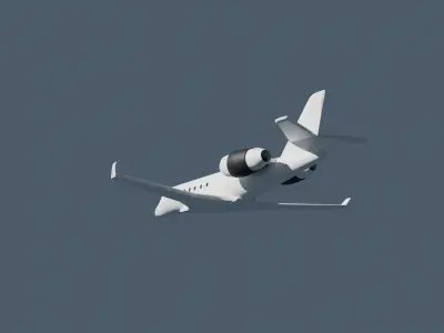 Golfstream G200 3D model