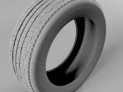 Tire Hankook Free 3D model