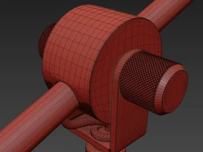 Daniel Gallo - Applique potence balancier Bird 3D model