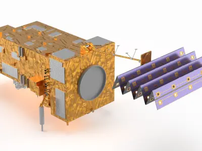 Meteorological Operational Satellite 3D model