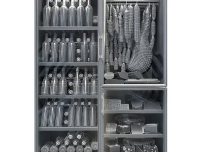 Calice wine fridge 3D model