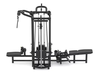 Technogym Cable Stations 4 3D model