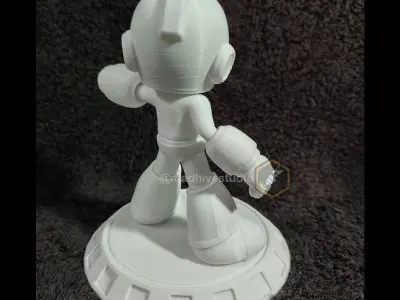 Megaman fan art 3D print model