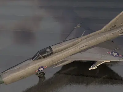 Mikoyan-Gurevich MiG-21 PFM Fishbed 3D model