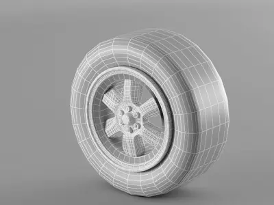 Car Tyre 3d model 3D model