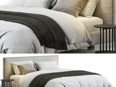 Richard Bed 3D model