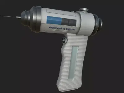 Drug Dispenser Game Ready Low-poly 3D model