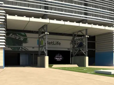 Metlife stadium 3D model