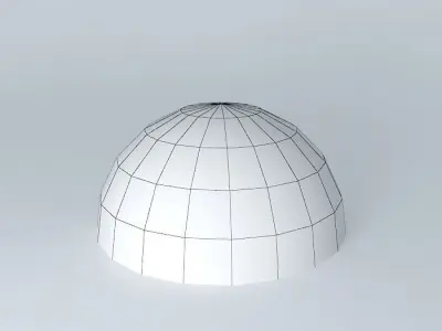 heaven globe with clouds Free 3D model