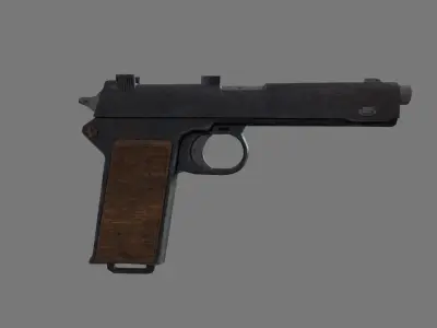 Steyr 1912 Free low-poly 3D model