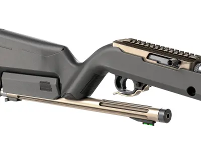 Ruger 10 22 Tactical Takedown Low-poly 3D model