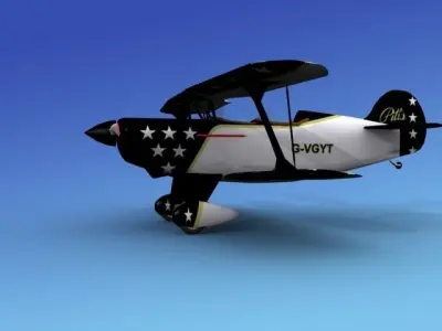 Pitts Special 3D model