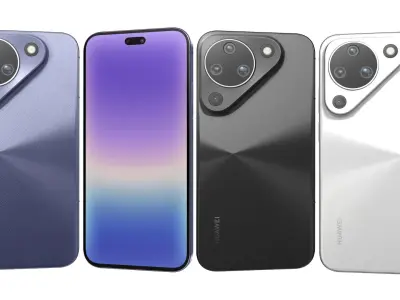 Huawei Pura 90 All Colors 3D model purchase