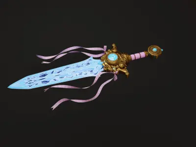 Girly Aether Sword Free 3D model