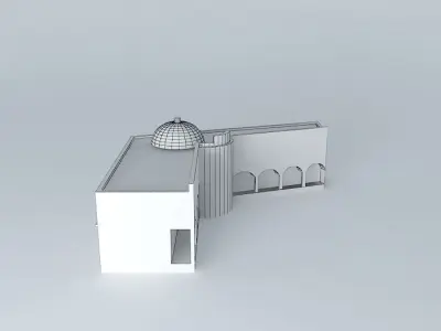 CENTER CITY, Tlachichuca, PUEBLA, MEXICO. Free 3D model