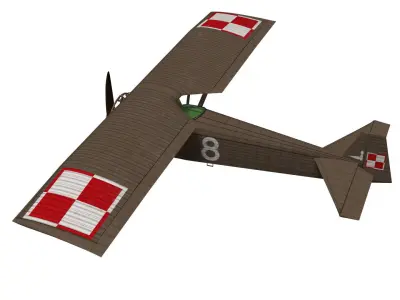 Wibault 72 C1  3D model