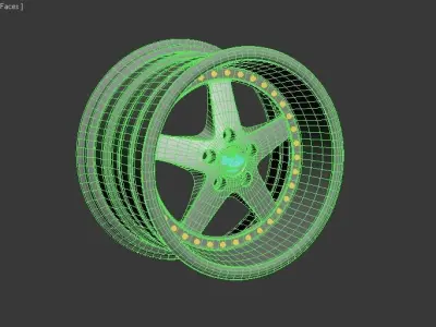 Work Equip 05 Wheel 3D model