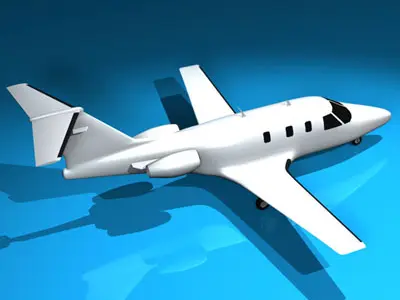 Eclipse jet 3D model