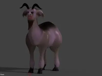 goat creature 3D model