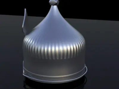 ottoman helmet 3D model