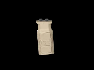 FB Radom MLOK Vertical Grip Low-poly 3D model