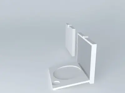 Airplane Seat Tray Tables Free 3D model