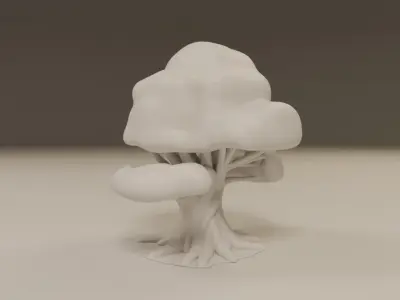 Tree garden 3D print model purchase