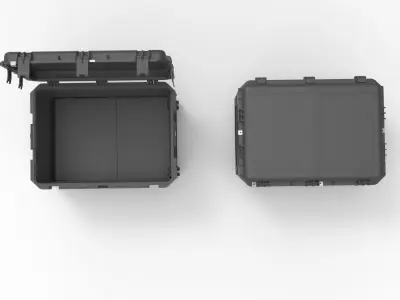 Box-Military Case isky  3D model