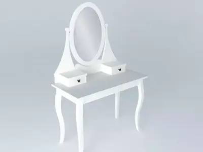 HEMNES vanity table Free 3D model
