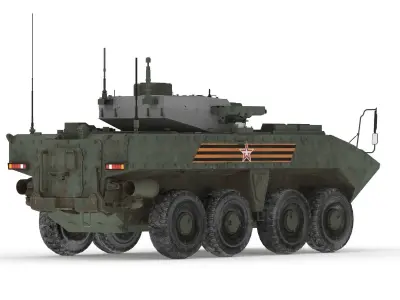 VPK 7829 Bumerang Low Poly Low-poly 3D model