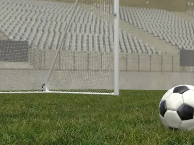 Animated Soccer Balls Collection 2 3D model