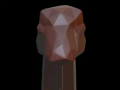 Diplodocus Miniature 3D print model