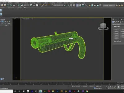 Pirates Gun Free low-poly 3D model
