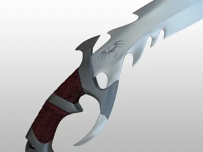 Dragon Knife 3D model