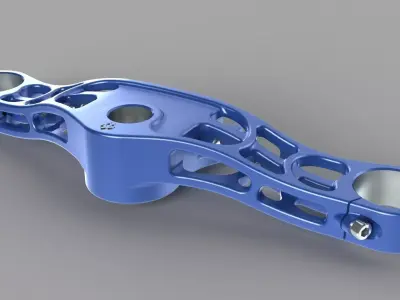 Amarok triple clamp 4 Free 3D model