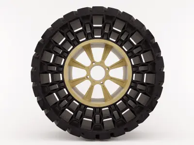 Airless Tires 3D model