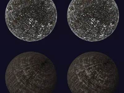 Scifi Artificial Moon Shader 004 Texture