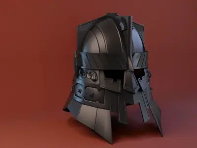 Dwarf Helmet  3D model