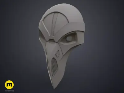 Sith Inquisitor Mask - Tales of the Jedi 3D print model