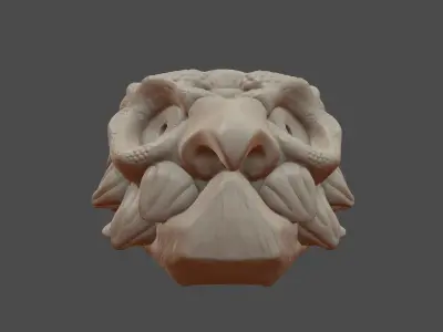 Owl Mask Illusion Free 3D print model