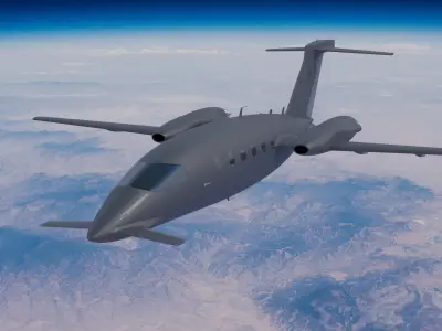 Avanti II - Low Poly 3D model